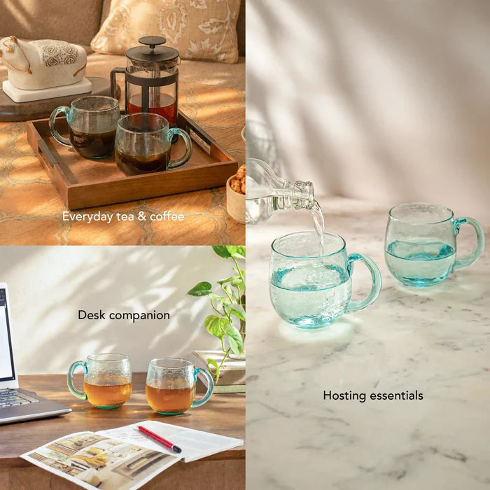Quoise Round Coffee mug Set of - 2