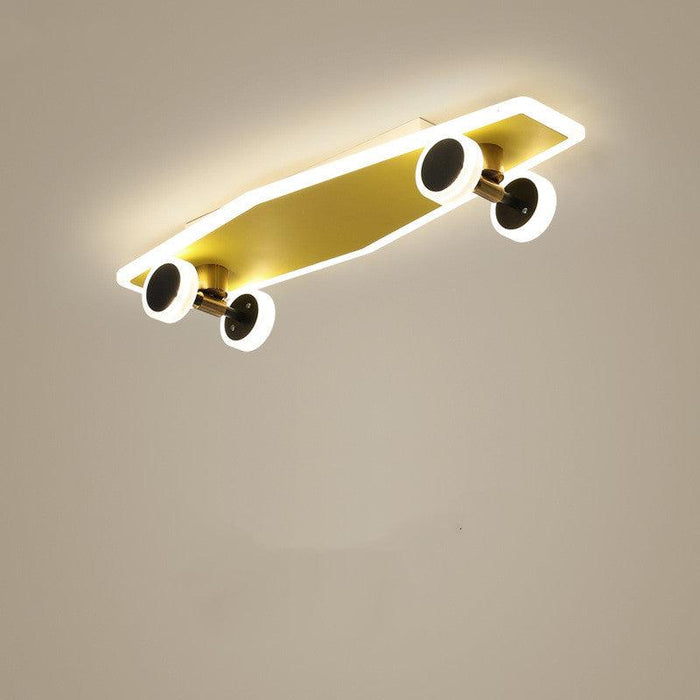 Radical Yogi Skateboard LED Ceiling Light - Divine Heart L.A.