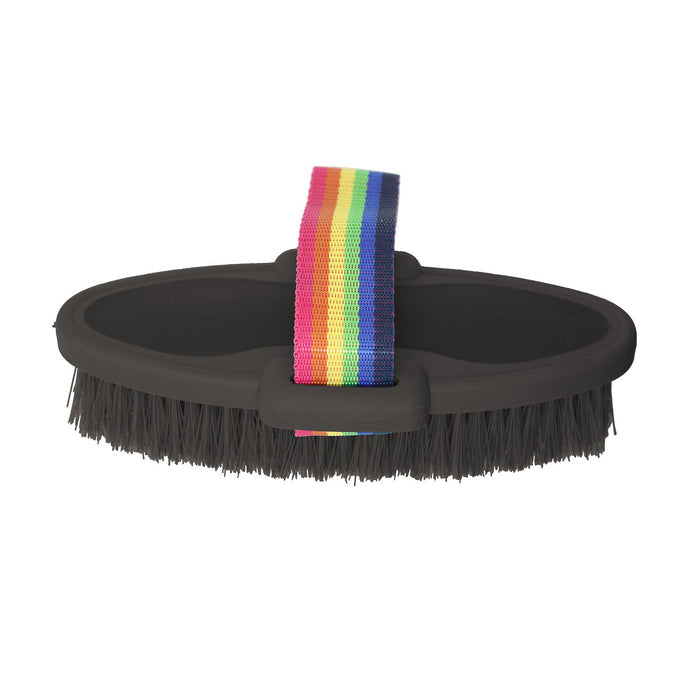 Rainbow Brush All-in-One Horse Grooming & Bathing Tool-Eclipse Fencing
