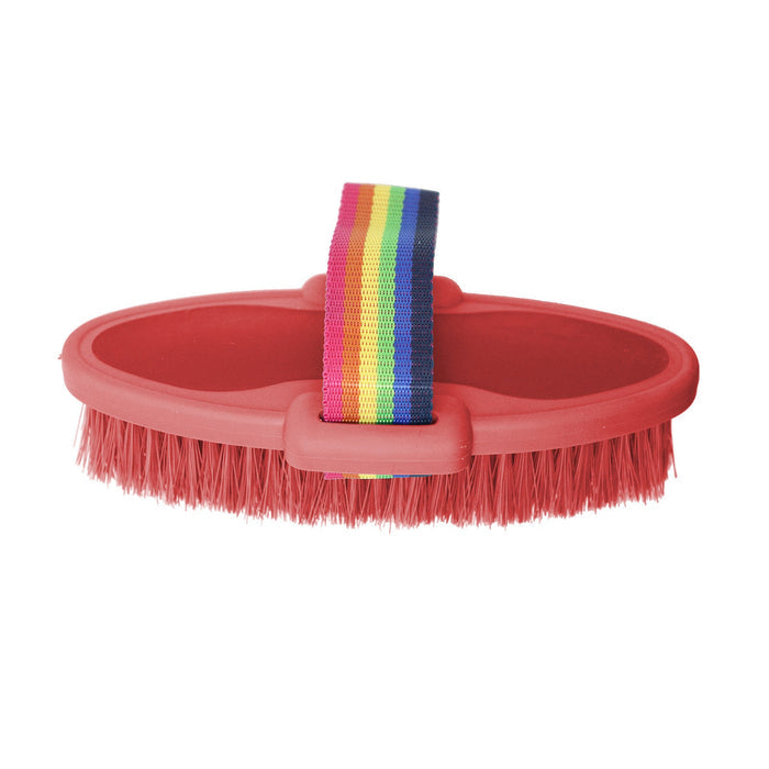 Rainbow Brush All-in-One Horse Grooming & Bathing Tool-Eclipse Fencing