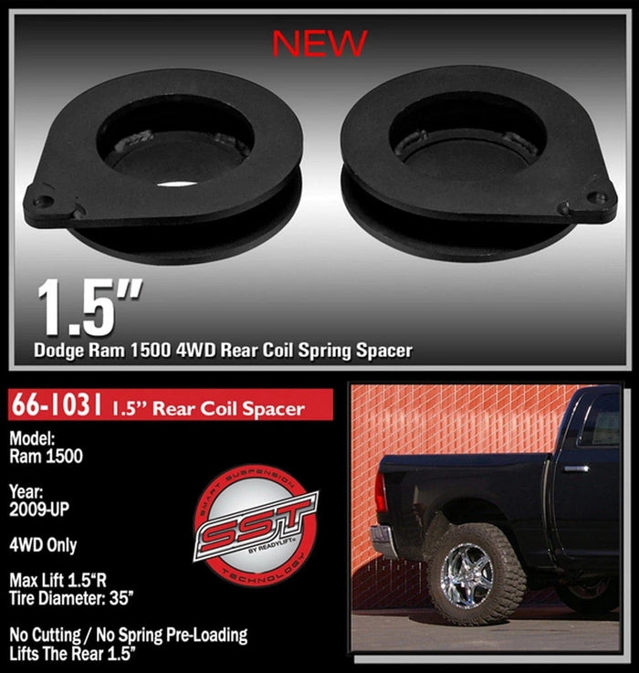 ReadyLift Coil Spring Spacer ReadyLift 66-1031 Coil Spring Spacer