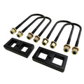 ReadyLift Suspension Block and U-Bolt Kit ReadyLift 66-1101 Rear Block Kit Fits 02-08 Ram 1500