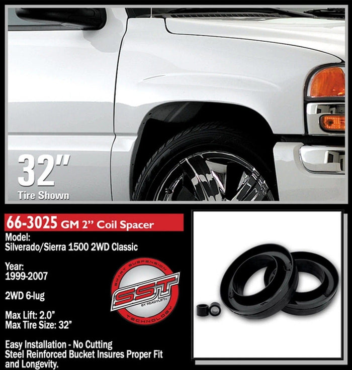 ReadyLift Suspension Front Leveling Kit ReadyLift 66-3025 Front Leveling Kit