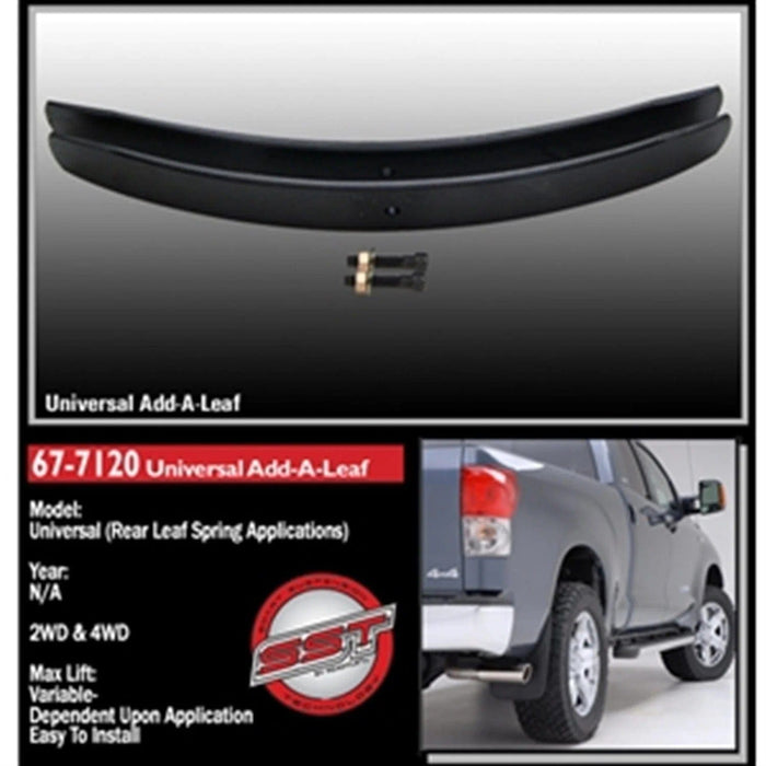 ReadyLift Add A Leaf ReadyLift 67-7120 Universal Add-A-Leaf Fits 09-20 Equator Tacoma