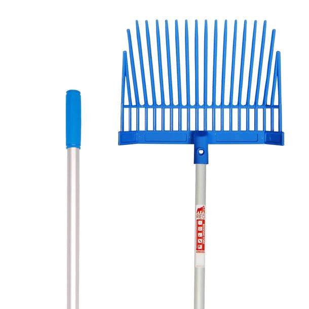 Red Gorilla Bedding Fork with Straight Handle Durable Stable & Barn Tool-Eclipse Fencing