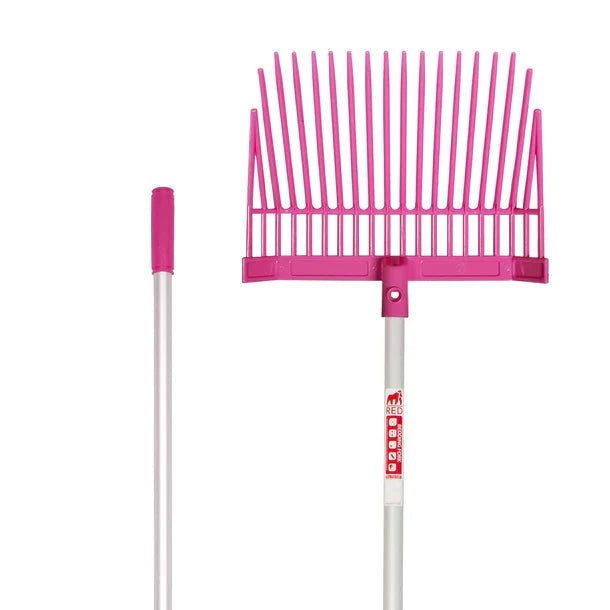 Red Gorilla Bedding Fork with Straight Handle Durable Stable & Barn Tool-Eclipse Fencing