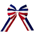Red, White, Blue Velvet Bow Decor