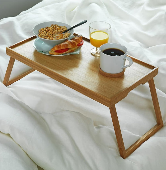 RESGODS Bed tray, Bamboo