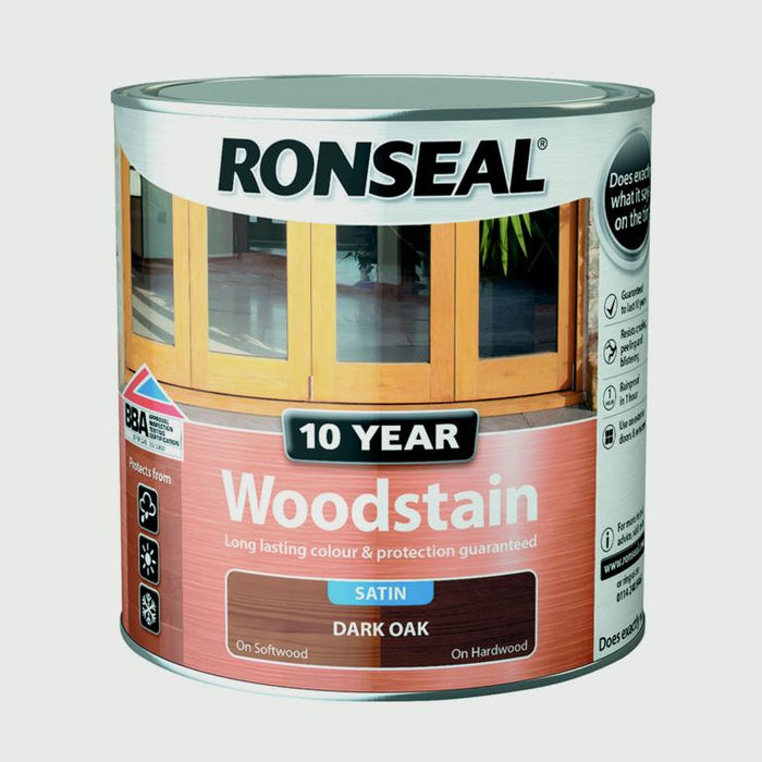 Ronseal 10 Year Woodstain – Long-Lasting Protection for Exterior Wood-Eclipse Fencing