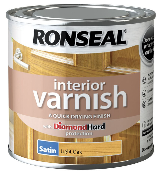 Ronseal Interior Varnish Gloss – Diamond Hard Protection for Your Wood-Eclipse Fencing