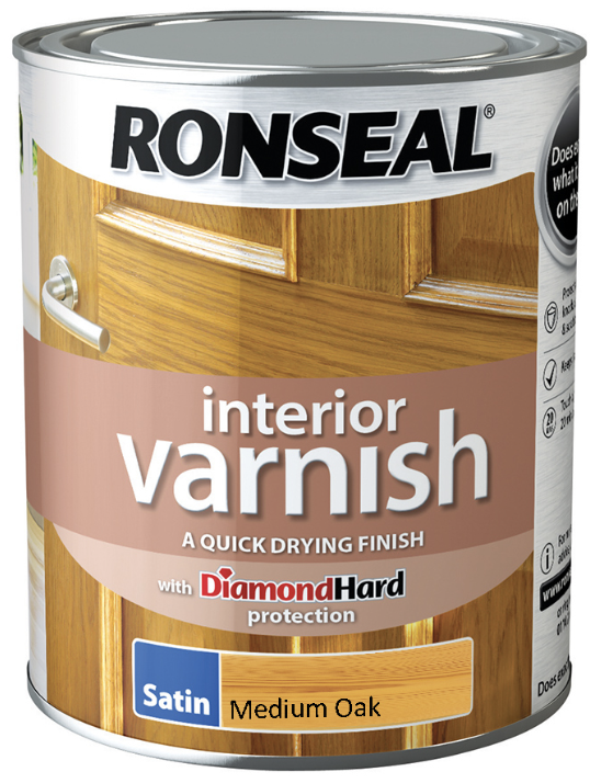 Ronseal Interior Varnish Gloss – Diamond Hard Protection for Your Wood-Eclipse Fencing