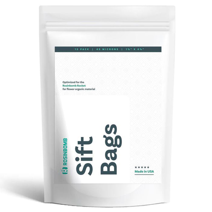 Rosinbomb Rocket Sift Bags (12 Pack) - Rightbud