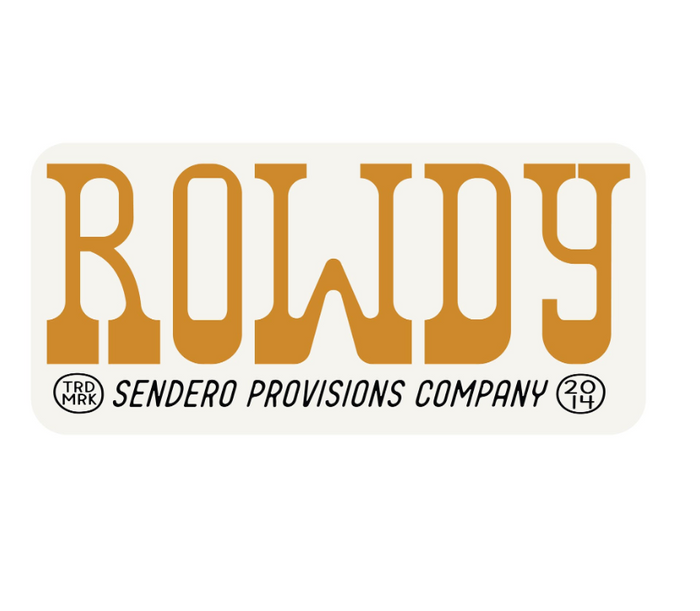 Rowdy Sticker