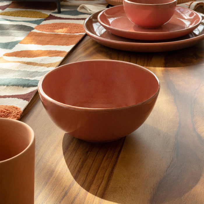 Rustic Reef Ceramic Soup Bowl