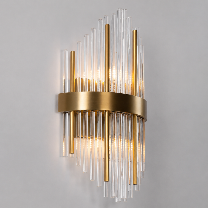 Sana Glass Tubes Sconce
