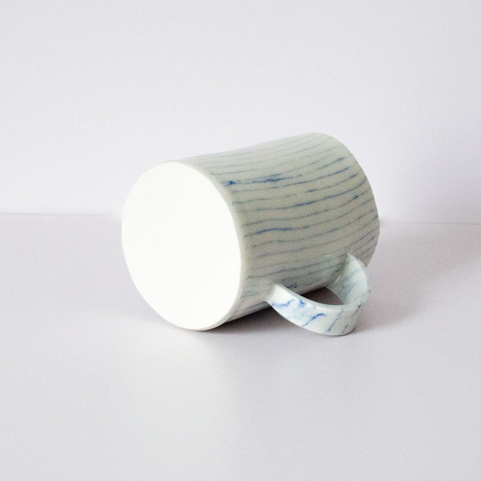 Saori Chalk Stripe Nerikomi Mug