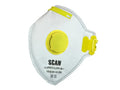 Scan Fold Flat Valved Disposable Mask FFP1 Protection & Comfortable Fit-Eclipse Fencing