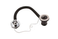 Securplumb Combination Waste & Overflow 1 1/2" Chrome Plated – Bath Drain Kit-Eclipse Fencing