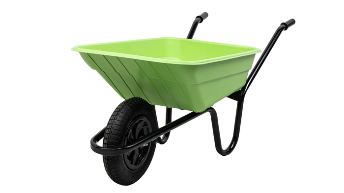 Shire Polypropylene Wheelbarrow – 90L Heavy Duty Garden & Contractor Wheelbarrow-Eclipse Fencing
