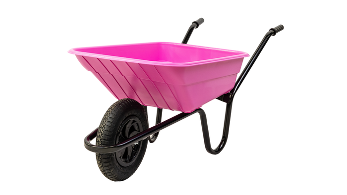 Shire Polypropylene Wheelbarrow – 90L Heavy Duty Garden & Contractor Wheelbarrow-Eclipse Fencing