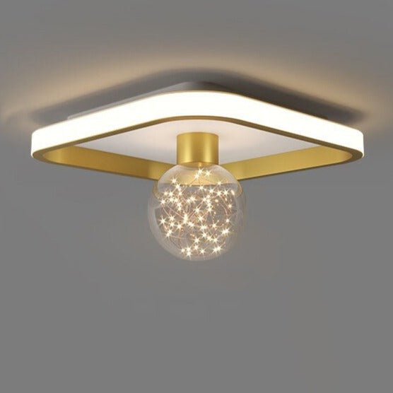 F - Square - 9.8" / 25cm - 15W / Color Adjustable - No Remote