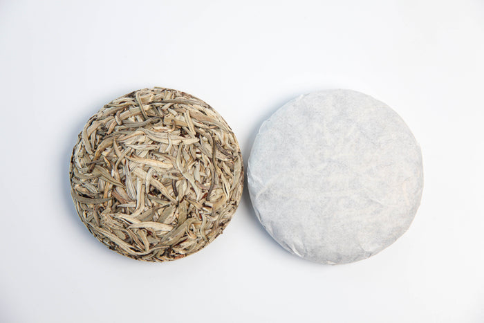 Silver Needle White Puerh Tea Cake