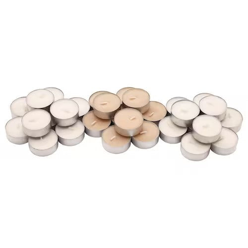 SINNLIG Scented tealight, Sweet vanilla/natural, 30pcs