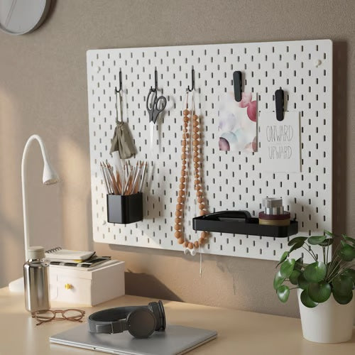 SKADIS 7-piece accessories set, Black