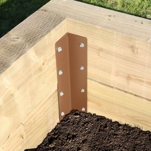 SleeperSecure Double Sleeper Corner Support Spike 670mm x 100mm – Heavy-Duty Timber Corner Reinforcement-Eclipse Fencing