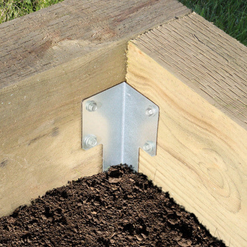 SleeperSecure Single Sleeper Corner Support Spike 440mm x 95mm – Strong & Reliable Corner Reinforcement-Eclipse Fencing