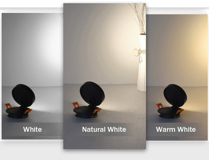 Slim Foldable LED Recessed Downlight - Level Decor