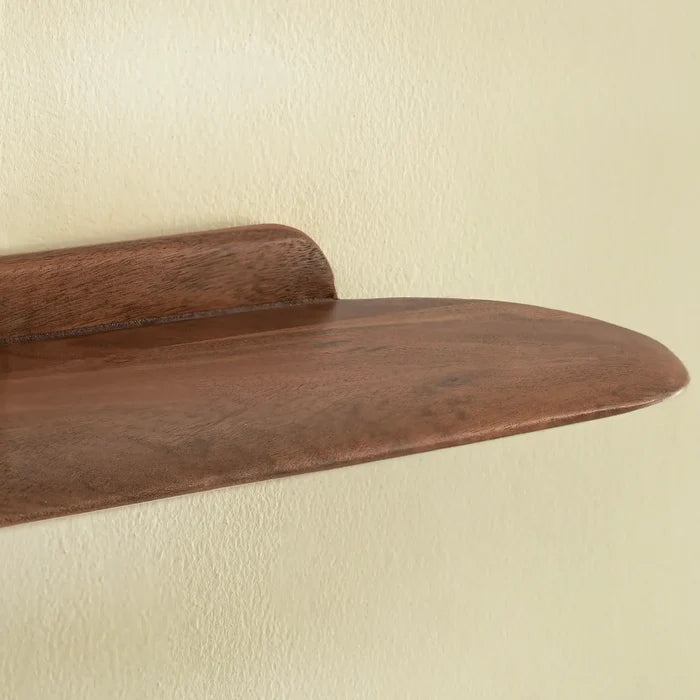 Slim Wooden Wall Shelf