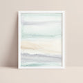 Soft Pastel Ocean, No. 2  - Art Print or Canvas - Jetty Home