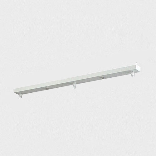 White Rectangular Base - 1.2" x 19.7" / 3cm x 50cm