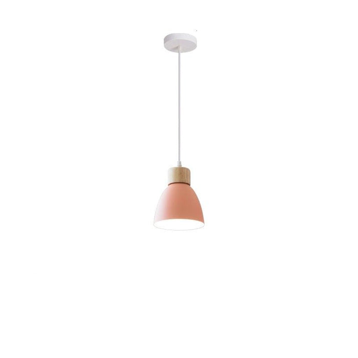 Solskin Pendant Light - Pink- No Bulb - Level Decor