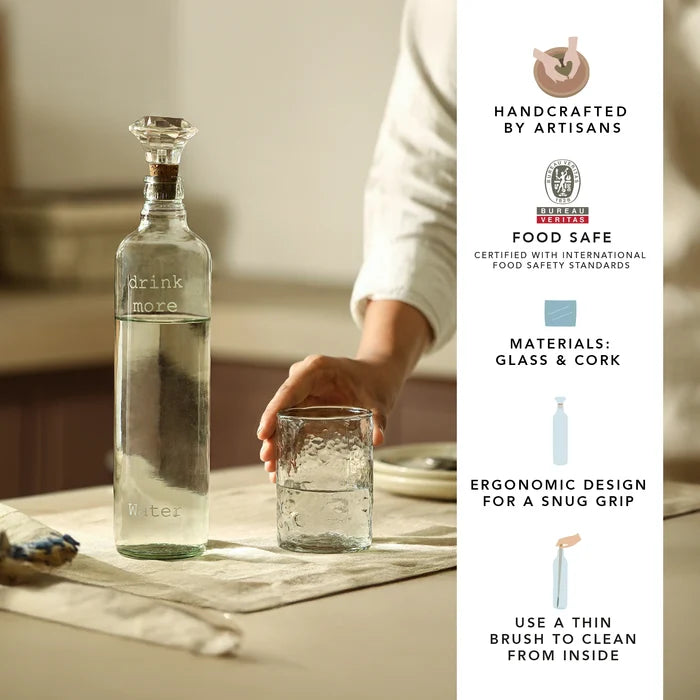Soyuz Glass Bottle with Tumbler