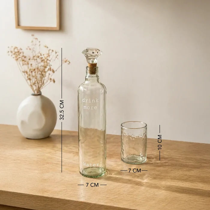 Soyuz Glass Bottle with Tumbler