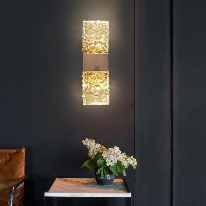 Stainless Steel Crystal Baubles Wall Lighting - Divine Heart L.A.