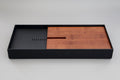 Steel & Bamboo Tea Tray