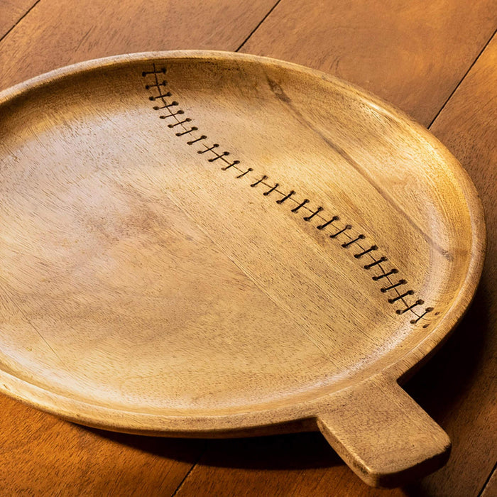Stitch Sense Mango Wood Platter Small