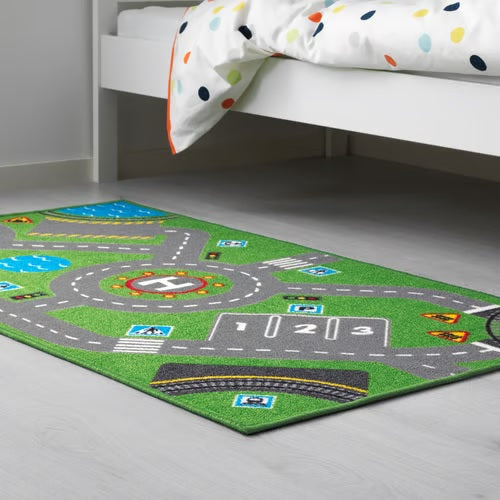 STORABO Rug, Green, 75x133cm