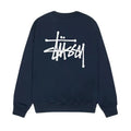 Stussy Men's Basic Stussy Crew Navy STUSSY Bluzy