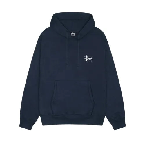 Stüssy Men's Basic Stüssy Hood Navy STUSSY Bluzy