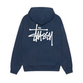 Stussy Men's Basic Stüssy Hood Zip Navy STUSSY Bluzy