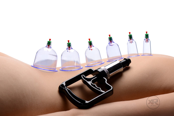 Sukshen 6 Piece Cupping Set with Acu-Points Image 2