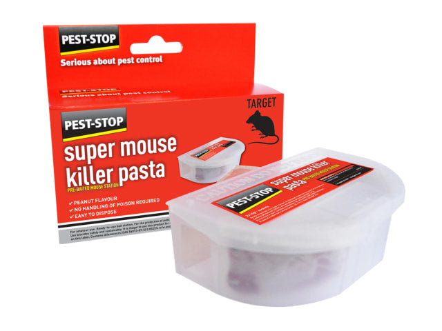 Super Mouse Killer Pasta Pre-Baited Station – Ready-to-Use Mouse Control-Eclipse Fencing