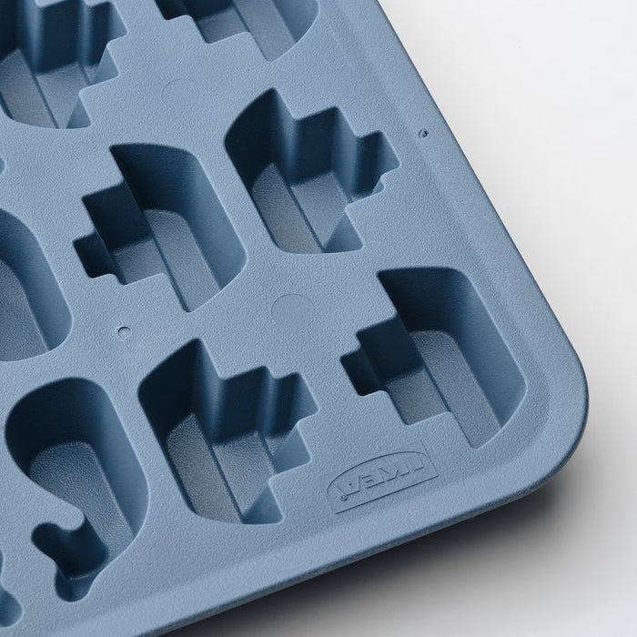 SURSOT Ice cube tray, Dark blue
