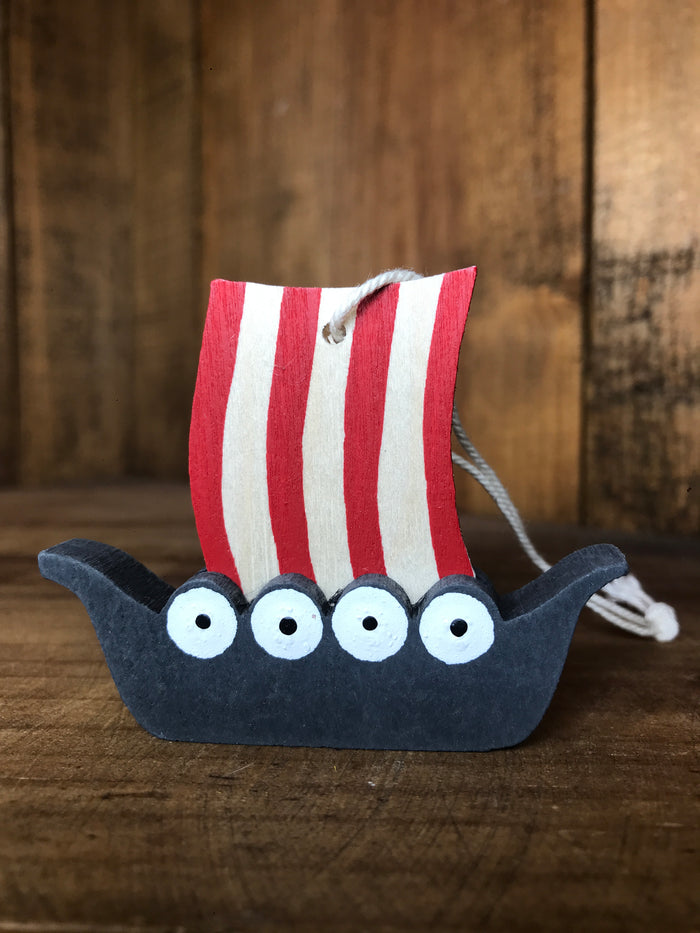 Swedish Christmas Ornament: Viking Ship