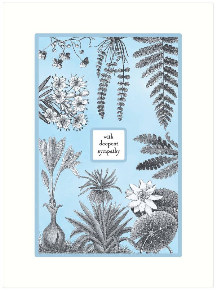 Sympathy Card : Botanical
