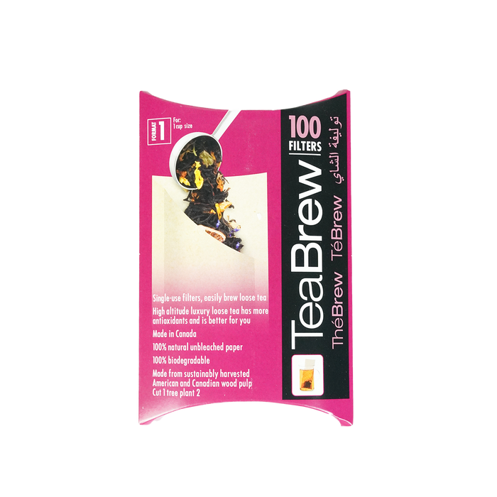 TeaBrew Single Use Teabag